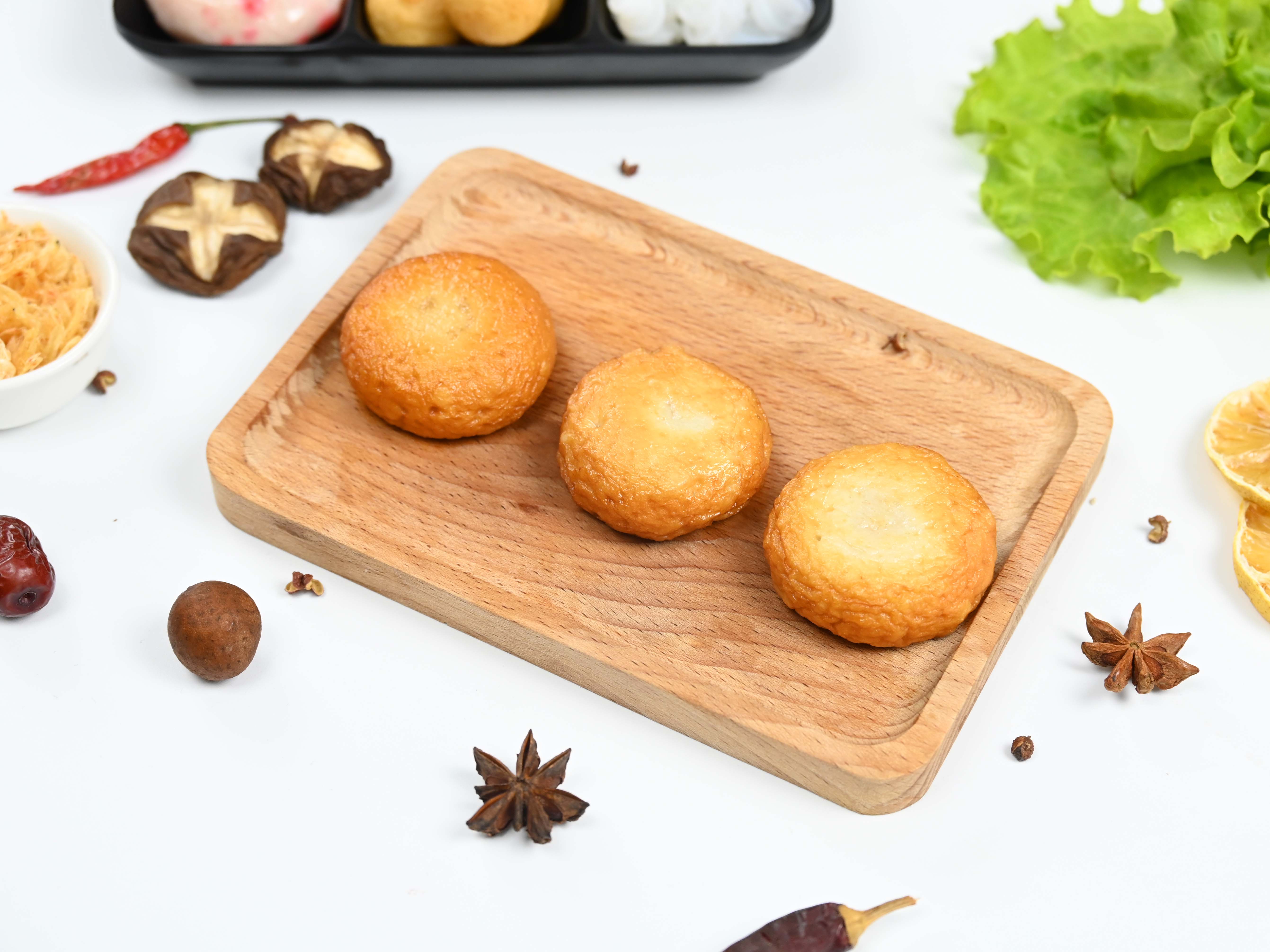 虎皮鱼饼
