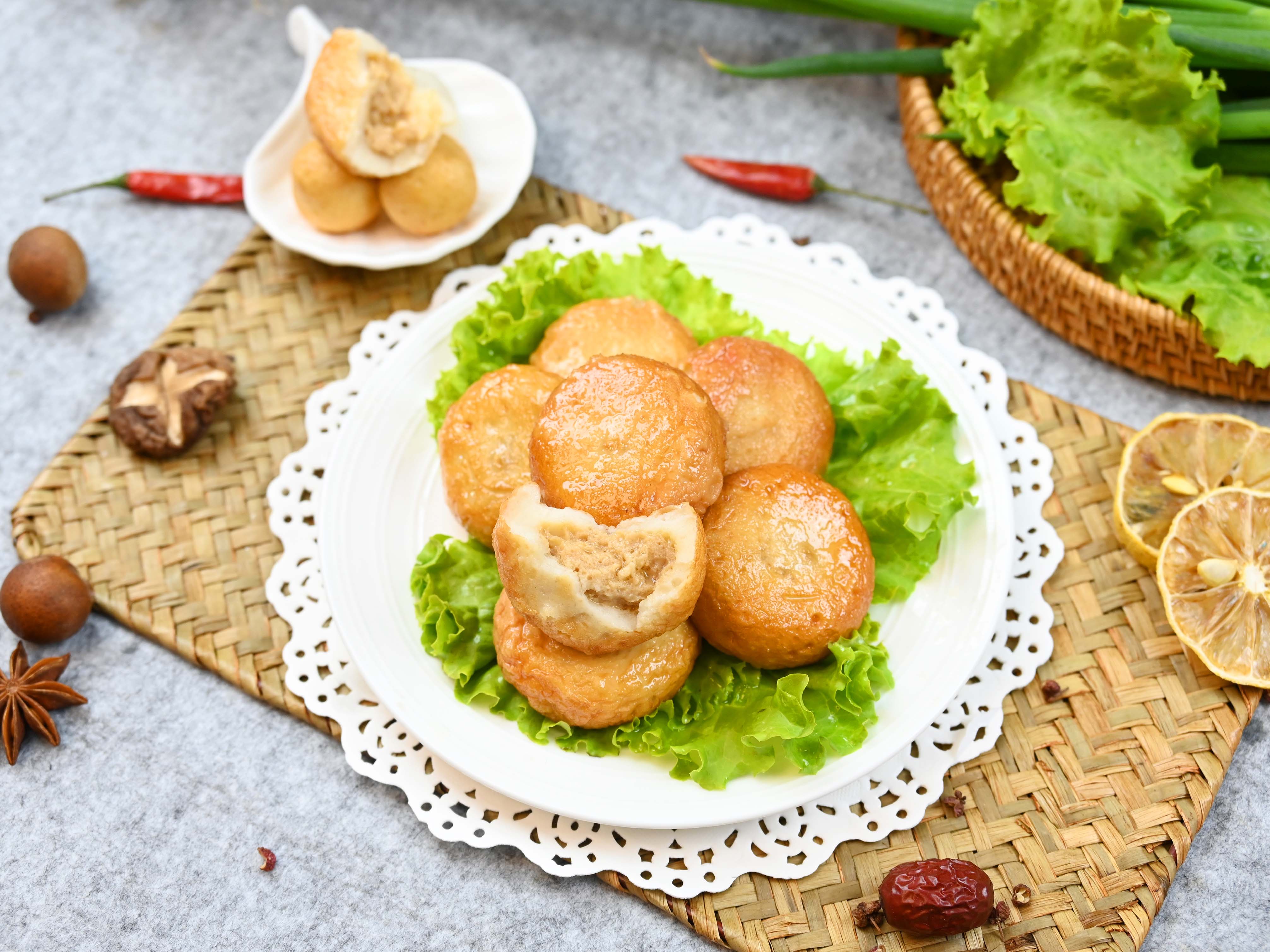 虎皮鱼饼